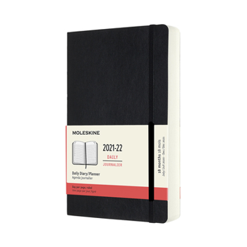 Unknown Binding Moleskine 2021-2022 Daily Planner, 18m, Large, Black, Soft Cover (5 X 8.25) Book