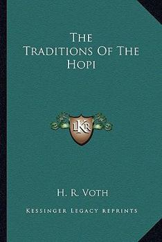 Paperback The Traditions Of The Hopi Book