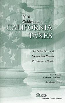 Paperback Guidebook to California Taxes Book