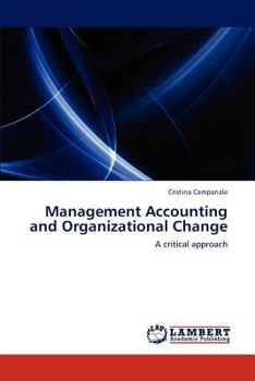 Paperback Management Accounting and Organizational Change Book