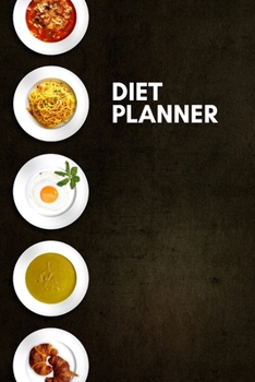 Paperback Diet Planner: Goal Tracker-Meal Journal - For Your Diet, Health, Habits, Activities And Excercises - 12 Week- 3 Month- 90 Days (6 x Book