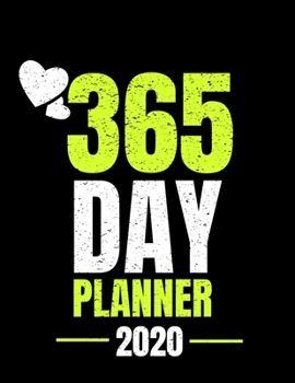 Paperback 365 Day Planner 2020: One Year Daily Planner For Daily Reflection & Activities Book