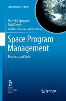 Paperback Space Program Management: Methods and Tools Book