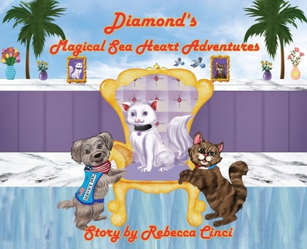 Hardcover Diamond's Magical Sea Heart Adventures Book
