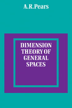 Paperback Dimension Theory of General Spaces Book