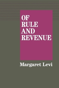 Of Rule and Revenue (California Series on Social Choice and Political Economy, 13) - Book  of the California Series on Social Choice and Political Economy