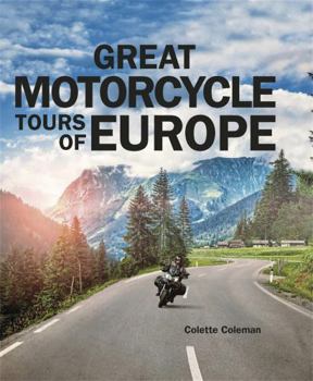 Hardcover Great Motorcycle Tours of Europe Book