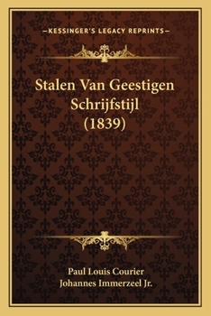 Paperback Stalen Van Geestigen Schrijfstijl (1839) [Dutch] Book