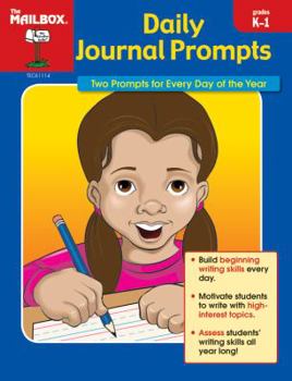 Paperback Daily Journal Prompts (Grs. K-1) by The Mailbox Books Staff (2008-01-01) Book