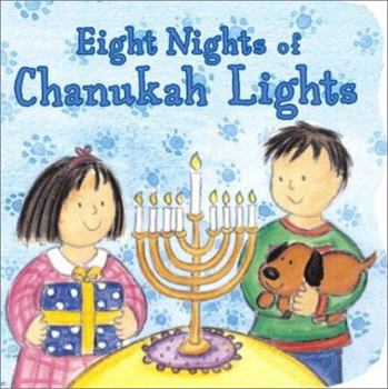 Hardcover Eight Nights of Chanukah Lights Book