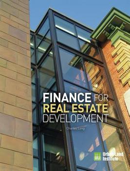 Paperback Finance for Real Estate Development Book