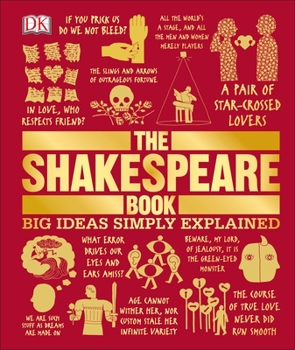 Hardcover The Shakespeare Book: Big Ideas Simply Explained Book