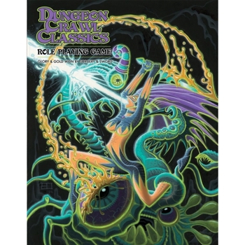 Hardcover Dungeon Crawl Classics Core Rulebook--Erol Otus Cover Book