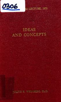 Ideas and Concepts, - Book  of the Aquinas Lecture in Philosophy