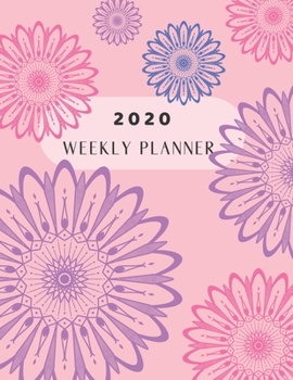 2020 Weekly Planner: Spiral Floral Organizer Includes A Vision Board Page (Pretty Goal Setting Calendar for Women)