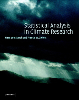 Paperback Statistical Analysis in Climate Research Book