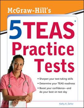 Paperback McGraw-Hill's 5 TEAS Practice Tests Book