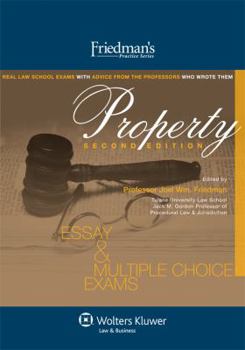 Paperback Friedman's Practice Series: Property Book