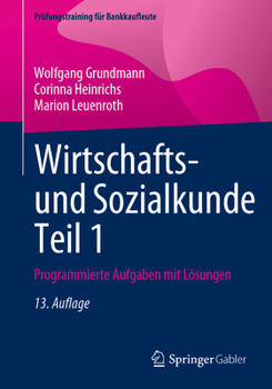 Paperback Wirtschafts- Und Sozialkunde Teil 1: Programmierte Aufgaben Mit Lösungen [German] Book