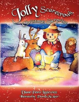 Paperback Jolly Scarecrow's Christmas Surprise Book