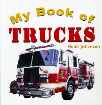 Board book My Book of Trucks Book