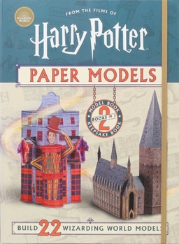 Paperback Harry Potter Paper Models Book