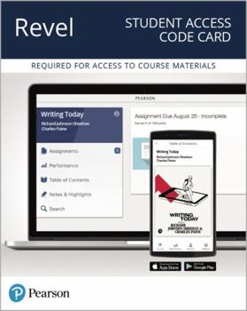 Printed Access Code Revel for Writing Today -- Access Card Book