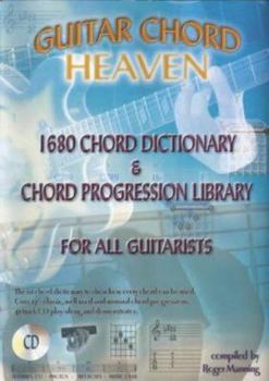 Paperback Guitar Chord Heaven: 168 Chord Dictionary and Chord Progression Library Book