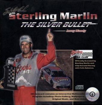 Hardcover Sterling Marlin: The Silver Bullet W/CD Race Card [With CD] Book
