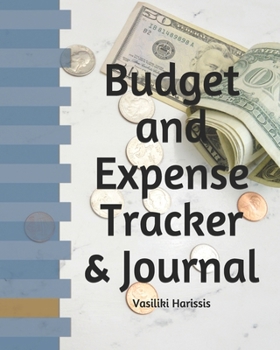 Paperback Budget and Expense Tracker & Journal Book