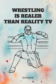 Paperback Notebook: Funny Wrestling Sport Sumo Training Planner / Organizer / Lined Notebook (6" x 9") Book