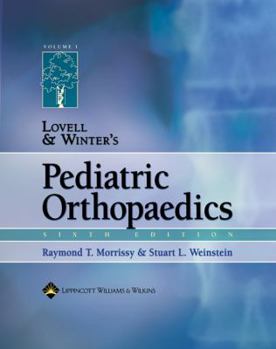 Hardcover Lovell and Winter's Pediatric Orthopaedics (2 Volume Set) Book