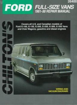 Paperback Ford Full-Size Vans, 1961-88 Book