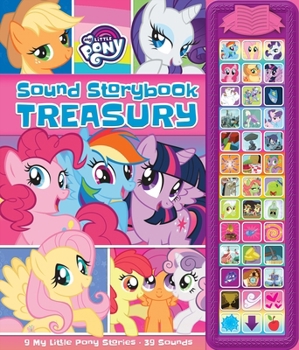 Hardcover Hasbro My Little Pony: Sound Treasury Book [With Battery] Book