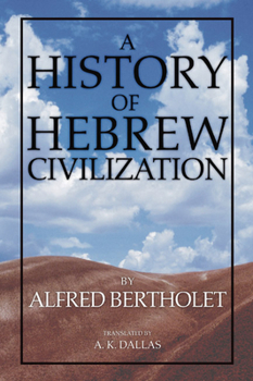 Paperback A History of Hebrew Civilization Book