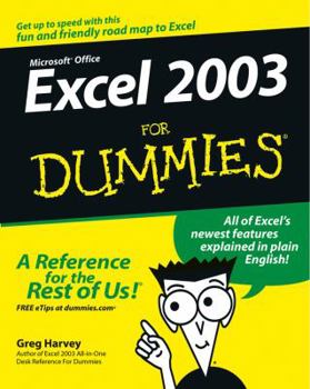 Paperback Excel 2003 for Dummies Book