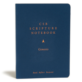 Paperback CSB Scripture Notebook, Genesis: Read. Reflect. Respond. Book