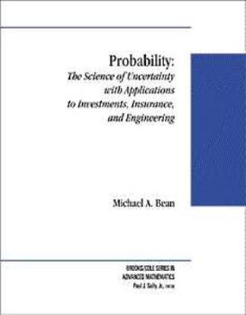 Hardcover Probability: The Science of Uncertainty with Applications to Investments, Insurance, and Engineering Book