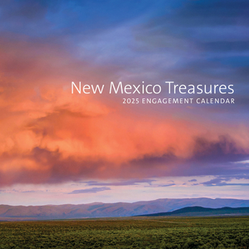 Spiral-bound New Mexico Treasures 2025: Engagement Calendar Book