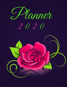 planner 2020: professional Planner and calendar,gift Agenda, Page a Day 2020, Schedule Organizer Planner (2020 Diary Day Per Page)365 Day Tabbed ... suitable as an appointment diary, personal
