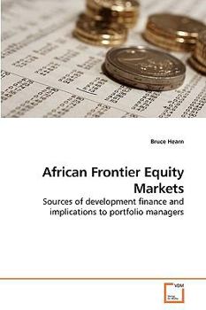 Paperback African Frontier Equity Markets Book