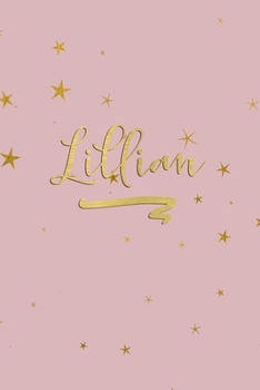 Paperback Lillian: Personalized Journal to Write In - Rose Gold Line Journal Book