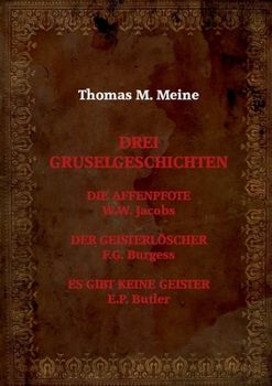 Paperback Drei Gruselgeschichten [German] Book