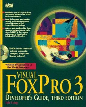 Paperback Visual FoxPro 3 Developer's Guide Book