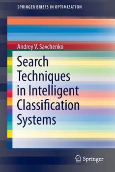 Paperback Search Techniques in Intelligent Classification Systems Book