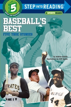 Paperback Baseball's Best: Five True Stories Book