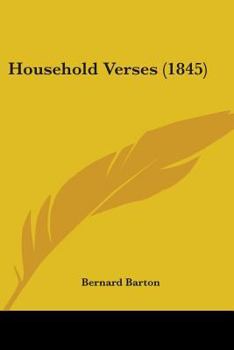 Paperback Household Verses (1845) Book
