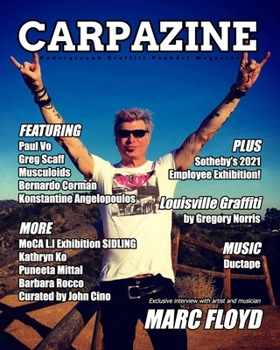 Paperback Carpazine Art Magazine Issue Number 27: Underground.Graffiti.Punk Art Magazine Book