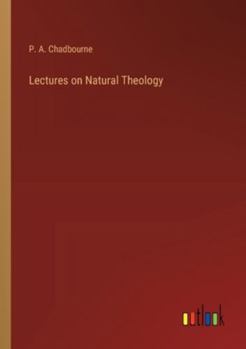 Paperback Lectures on Natural Theology Book