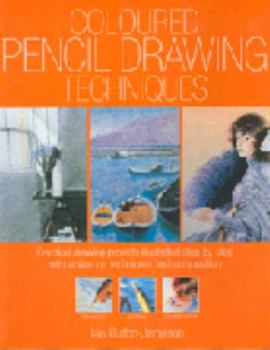 Paperback Coloured Pencil Drawing Techniques Book